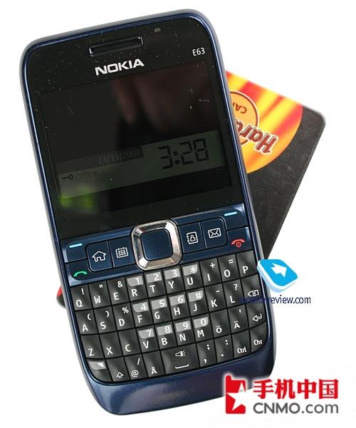 E71孪生兄弟 诺基亚全键盘新机E63评测