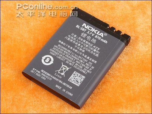手机 正文 诺基亚n75标配的电池是bl-5bt,仅为870毫安,相对来说