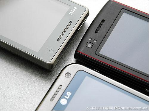 触摸手机大战苹果HTC三星LG四机对比