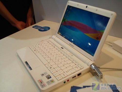 联想第一时间展示了三款3g笔记本电脑新品——昭阳m10w,ideapad s10