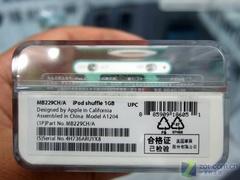 最畅销苹果MP3新iPodshuffle售575元