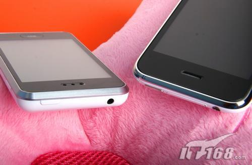 白色诱惑苹果iPhone3GS对比魅族M8(3)