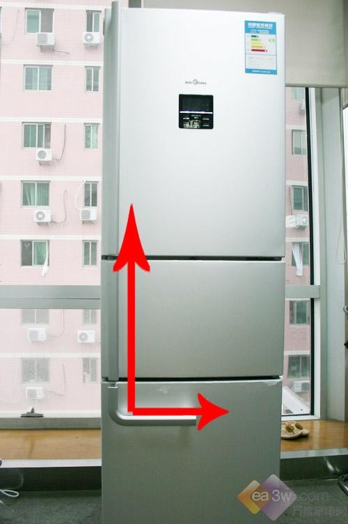 2009年主流三门冰箱横评外观设计篇(5)