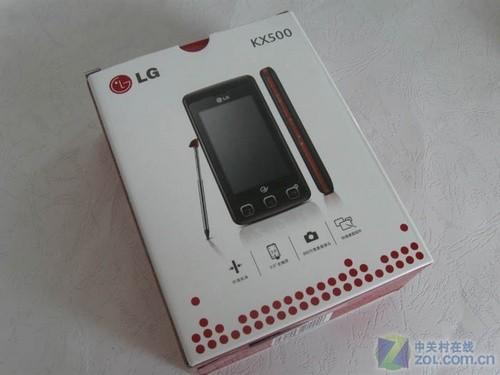 纤薄时尚 LG全屏触控KX500仅1280元_手机