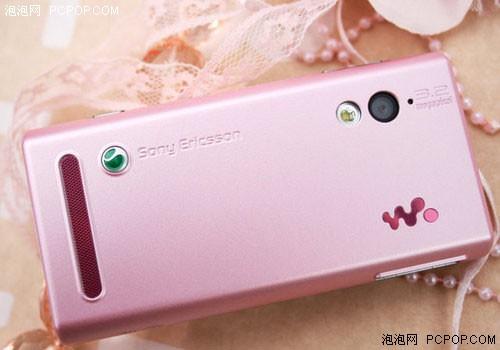 纯粹的女人手机 索爱W705推出粉嫩新版_手机