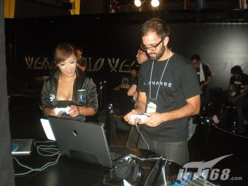 惊艳全场 Alienware降临2009东京游戏展_笔记