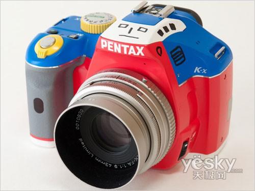 五颜六色的单反相机 宾得k-x上市4850元_数码