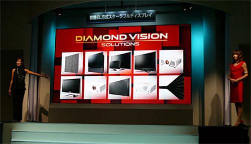 三菱电机展示有机发光二极管显示器_滚动新闻