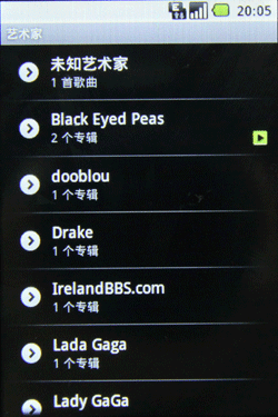 Android系统华为触屏3G手机U8220评测(5)