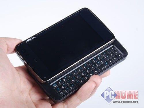全新Maemo5系统 侧滑诺基亚N900到货_手机
