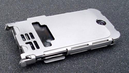 全金属打造 翻盖设计的iPhone外壳_手机