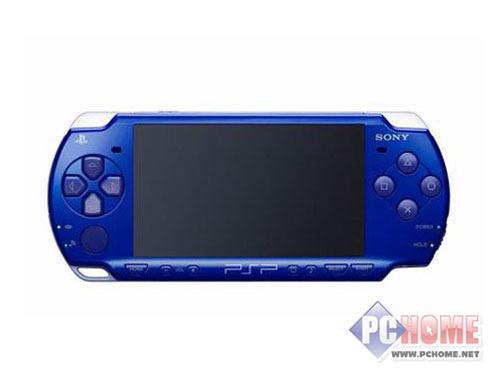 蓝色调索尼PSP2000游戏机三好街1030_家电