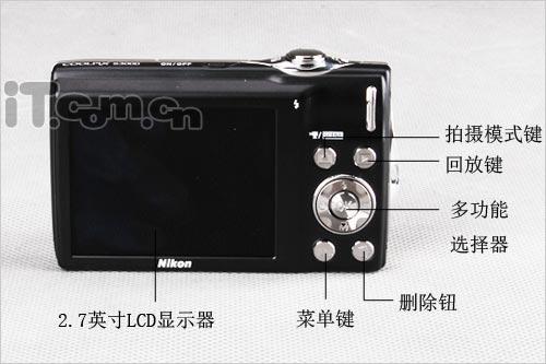 4倍光学变焦镜头卡片型相机尼康S3000评测