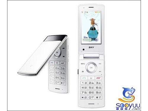 时尚大屏翻盖机泛泰IM-U585S韩国发布