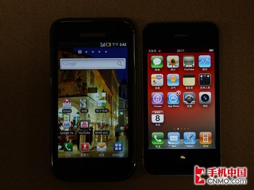 王者的巅峰对决三星i9000挑战iPhone4(3)