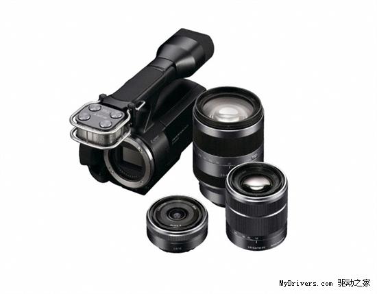 APS-C画幅可换镜头DV 索尼NEX-VG10发布_