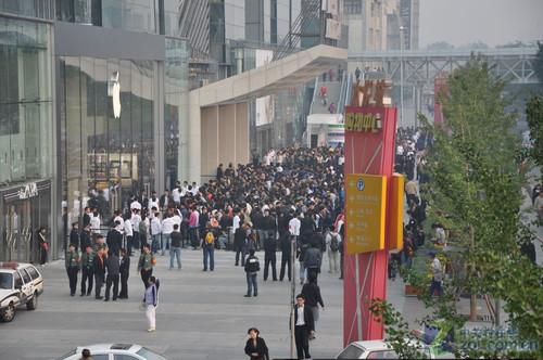 北京西单大悦城apple store今盛大开业