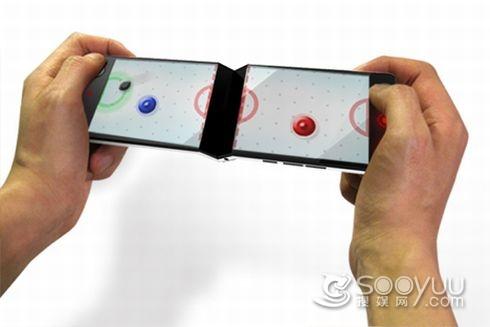超酷外形设计 LG双触屏概念手机遭曝光_手机