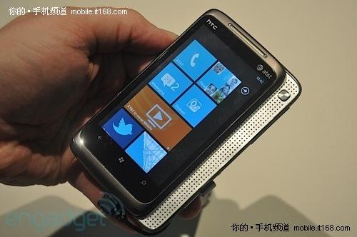 WP7移动杜比影院 HTC 7 Surround登场_手机