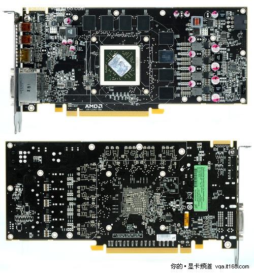 硬件 正文 amd radeon hd 6850公版同样被打做成正正方方的,同样