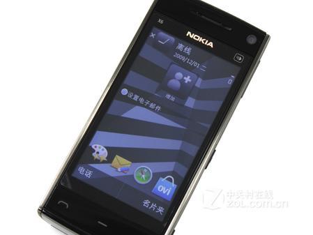 智能音乐触控 16GB诺基亚X6-OO再降100 