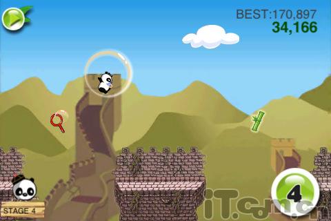 潘玮柏设计iPhone动作游戏《熊猫屁王》下载