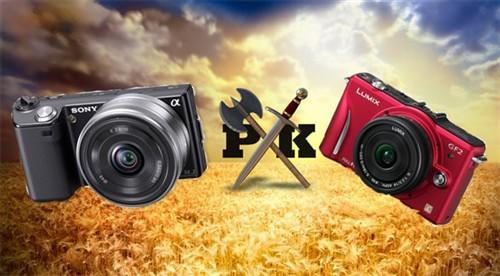 微单数码相机索尼NEX5/松下GF2对比评测