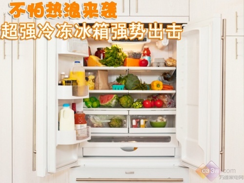 不怕热浪来袭 超强冷冻冰箱强势出击