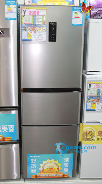 功能实用不花俏绝对给力三开门冰箱精选