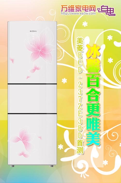 冰馨百合更唯美美菱BCD-237ZE3BD首测