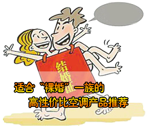 适合“裸婚”一族高性价比空调推荐