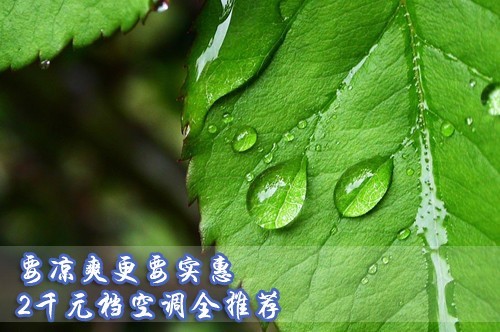 要凉爽更要实惠2000元档空调全推荐