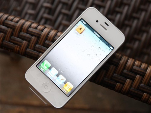 送卡贴可开关机 iPhone4美版白色3999_手机