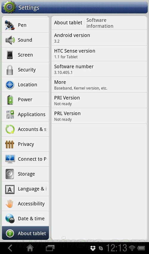 Flyer升級至Android3.2界面曝光