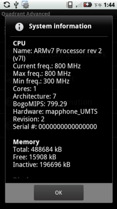 ӲAndroid2.2+800MHz+512MB RAM