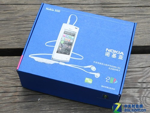 丰富彩壳可换1GHz处理器诺基亚500图赏