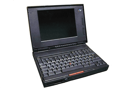 第一部随航天飞机进入太空的个人电脑thinkpad 750c