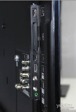 索尼kdl-55ex720侧置接口区