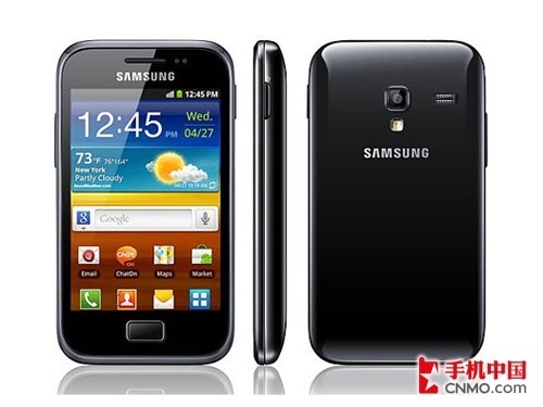 3.65寸大屏 Galaxy Ace Plus正式发布 