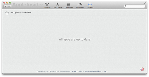 山狮系统对软件更新及App Store大修改_笔记本
