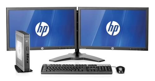 具有突破性能 HP发布t610系列瘦客户机_台式
