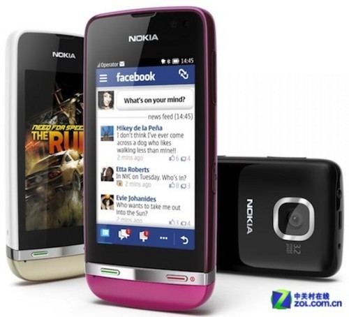 抛弃物理键盘 诺基亚Asha305/306/311发布