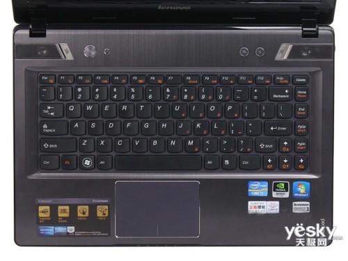 游戏娱乐先锋 联想 Y480N本预装WIN7系统_笔记本