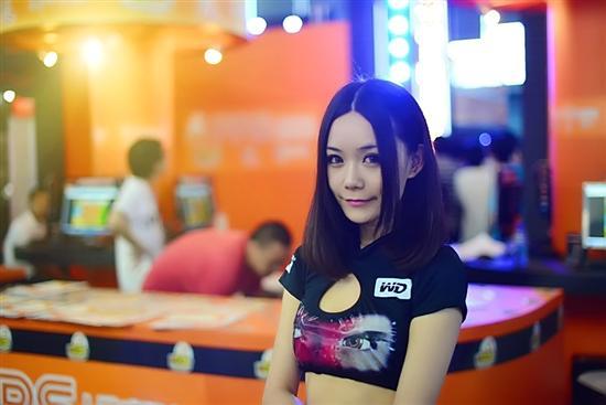 宅男天堂 尼康D800E拍china joy萌女秀_数码