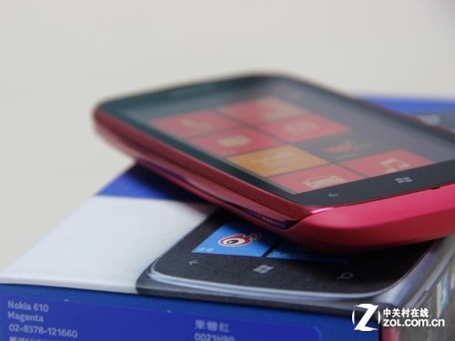 WP7.5系统入门手机诺基亚Lumia610评测