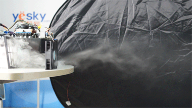 强力直线旋流 银欣穿甲弹散热器风道测试