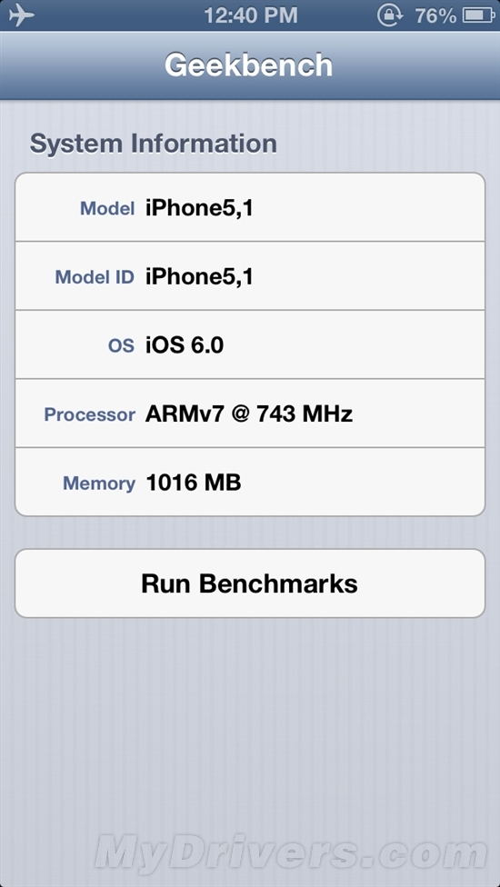 ޵УiPhone 5 CPU/GPU