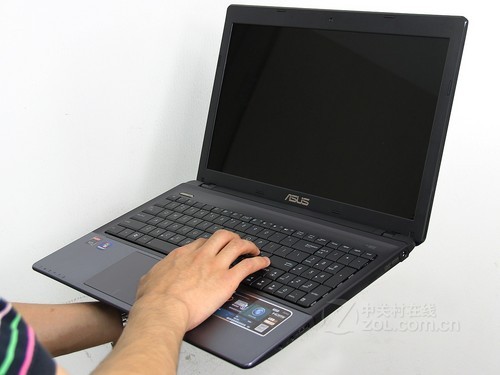 华硕 K55黑色 外观图