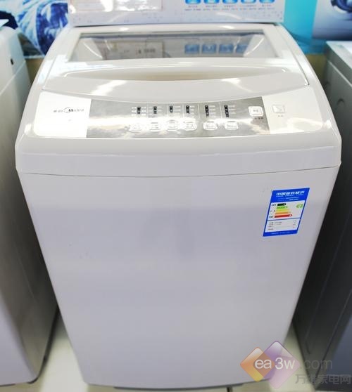 低价买个大容量 美的8KG超值洗衣机推荐