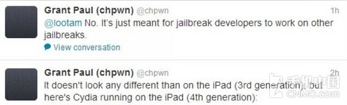 苹果iPad 4紧跟mini步伐也遭黑客破解